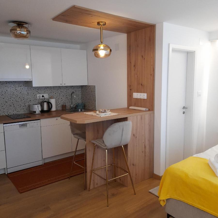 Studio Apartman Four Pearls Karlovac Bagian luar foto